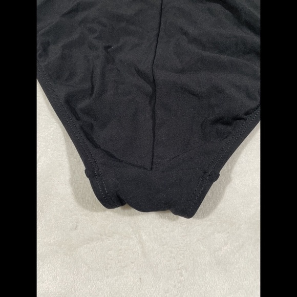 NEW $86 Robin Piccone Kate High Waist‎ Bikini Bottoms in Black [SZ Large ] - Picture 12 of 12